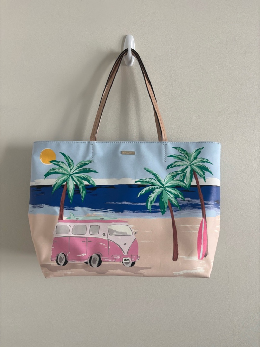 Kate Spade California Dreaming Hallie Zip Tote